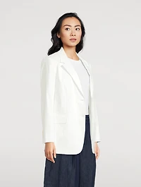 Good Linen Relaxed-Fit Blazer