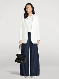Good Linen Relaxed-Fit Blazer