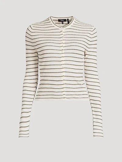 Cable-Knit Cardigan