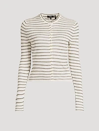 Cable-Knit Cardigan