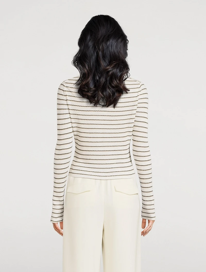 Cable-Knit Cardigan
