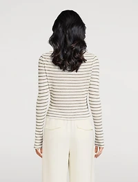 Cable-Knit Cardigan