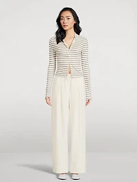 Cable-Knit Cardigan