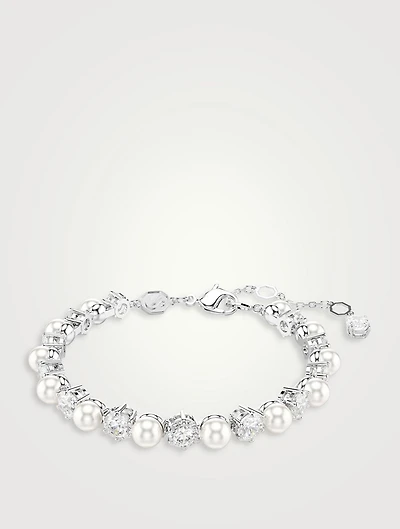 Matrix Crystal Tennis Bracelet