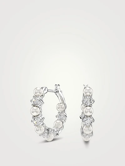 Matrix Crystal Drop Earrings