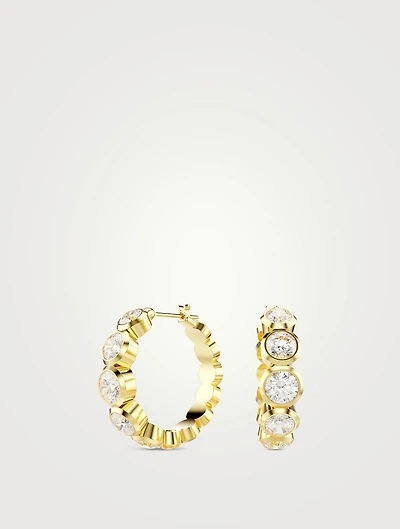 Imber Crystal Hoop Earrings