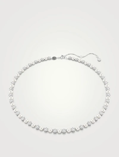 Matrix Crystal Tennis Necklace