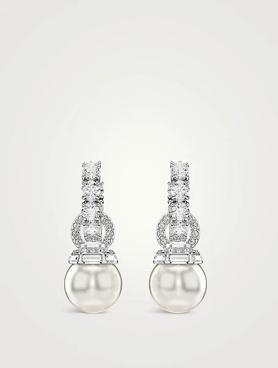 Matrix Crystal Drop Earrings