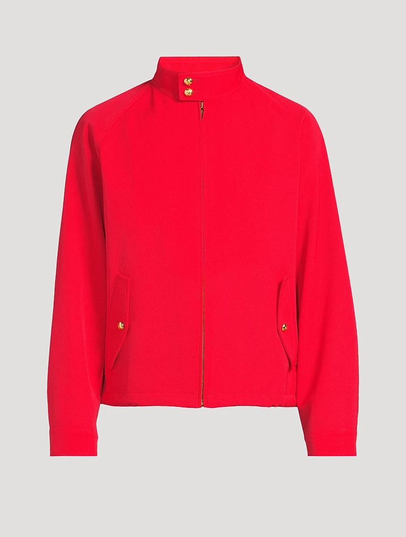 Wool Gabardine Jacket