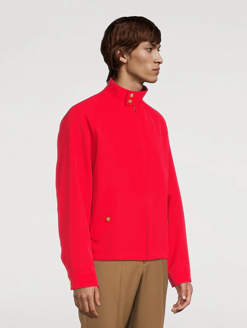 Wool Gabardine Jacket