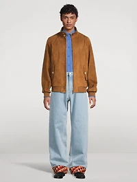 Relaxed Jeans With Jacquard