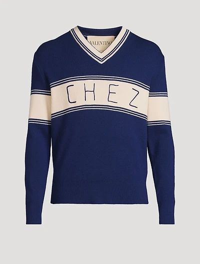 Chez Wool And Cotton Sweater