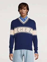 Chez Wool And Cotton Sweater