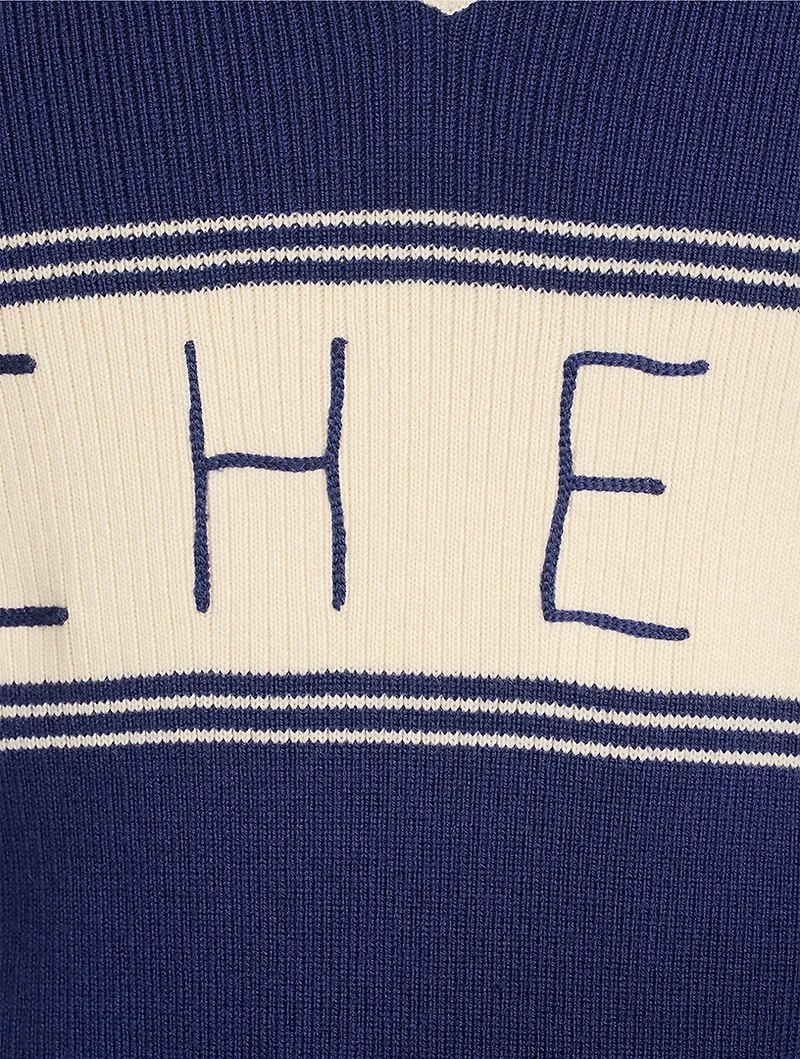 Chez Wool And Cotton Sweater