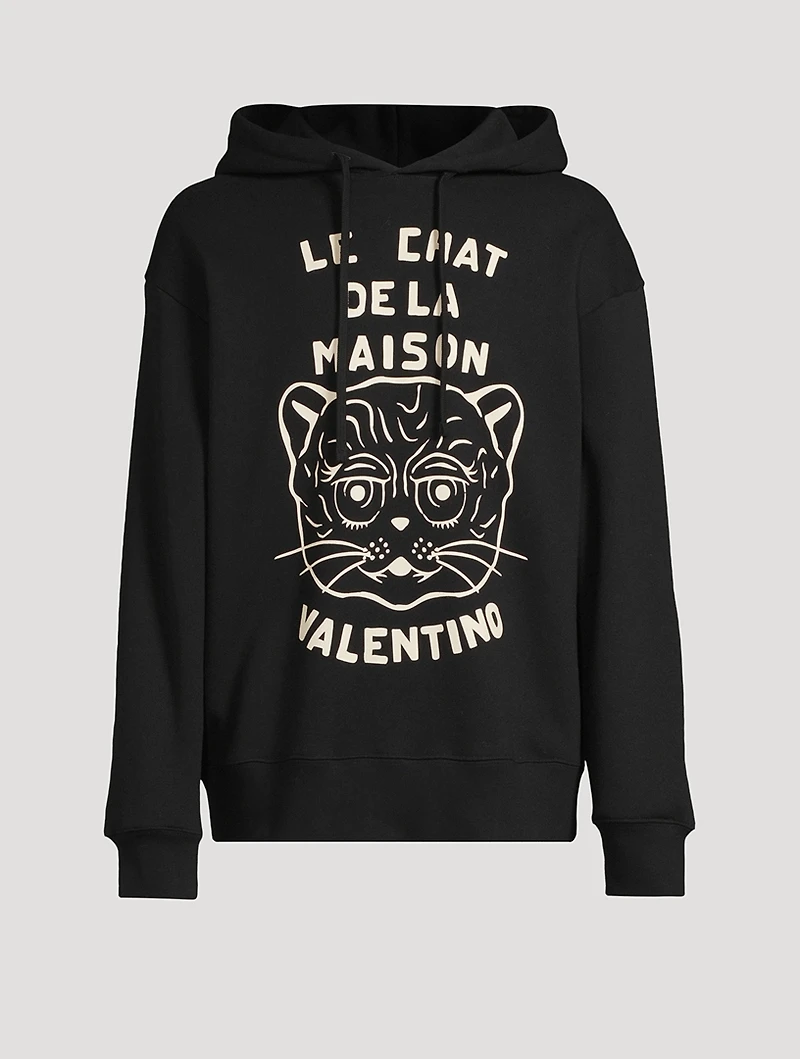 Chat De La Maison Cotton Hoodie