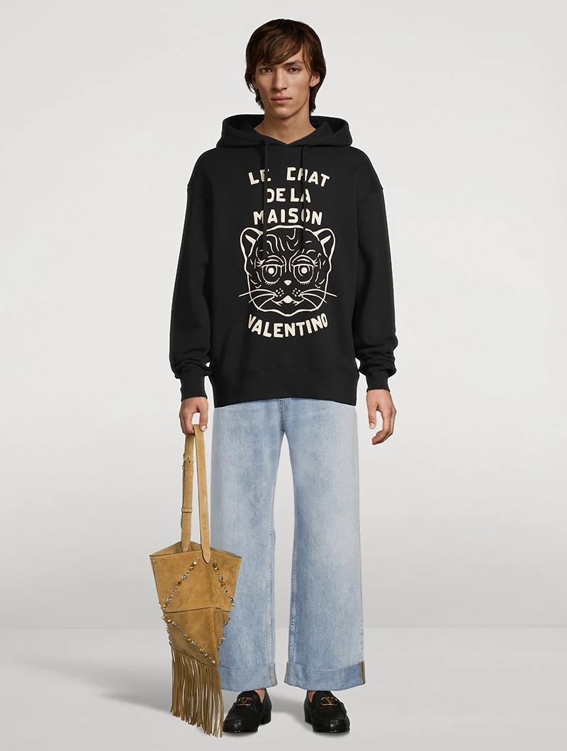 Chat De La Maison Cotton Hoodie