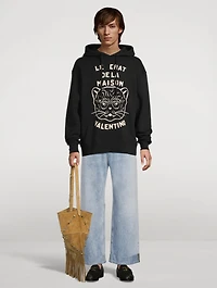 Chat De La Maison Cotton Hoodie