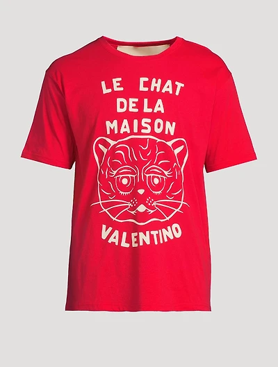 Chat De La Maison Cotton T-Shirt