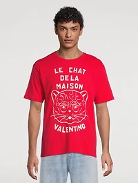 Chat De La Maison Cotton T-Shirt