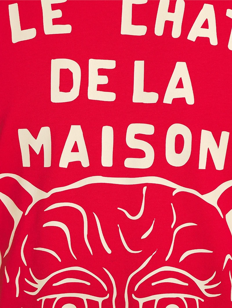 Chat De La Maison Cotton T-Shirt
