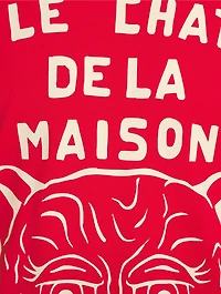 Chat De La Maison Cotton T-Shirt