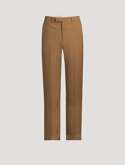 Velvet High-Waisted Pants