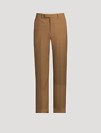 Velvet High-Waisted Pants