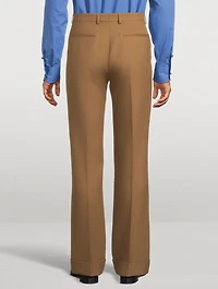 Velvet High-Waisted Pants