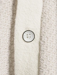 Avery Zig-Zag Knit Camp Shirt