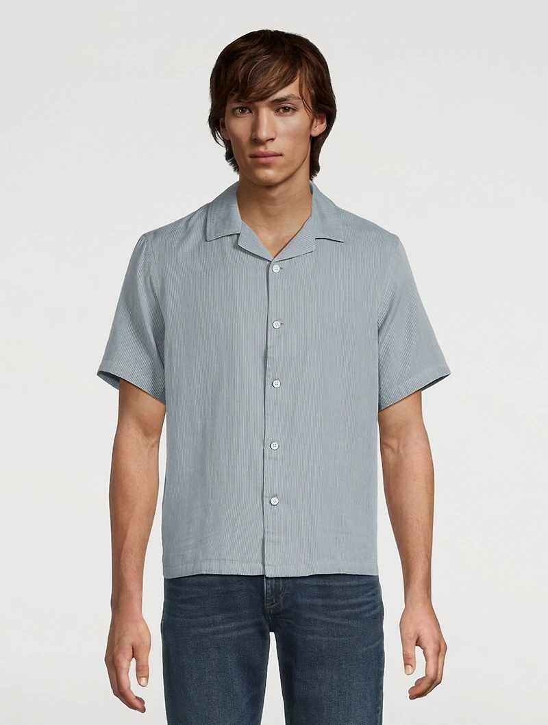 Avery Gauze Short-Sleeve Shirt