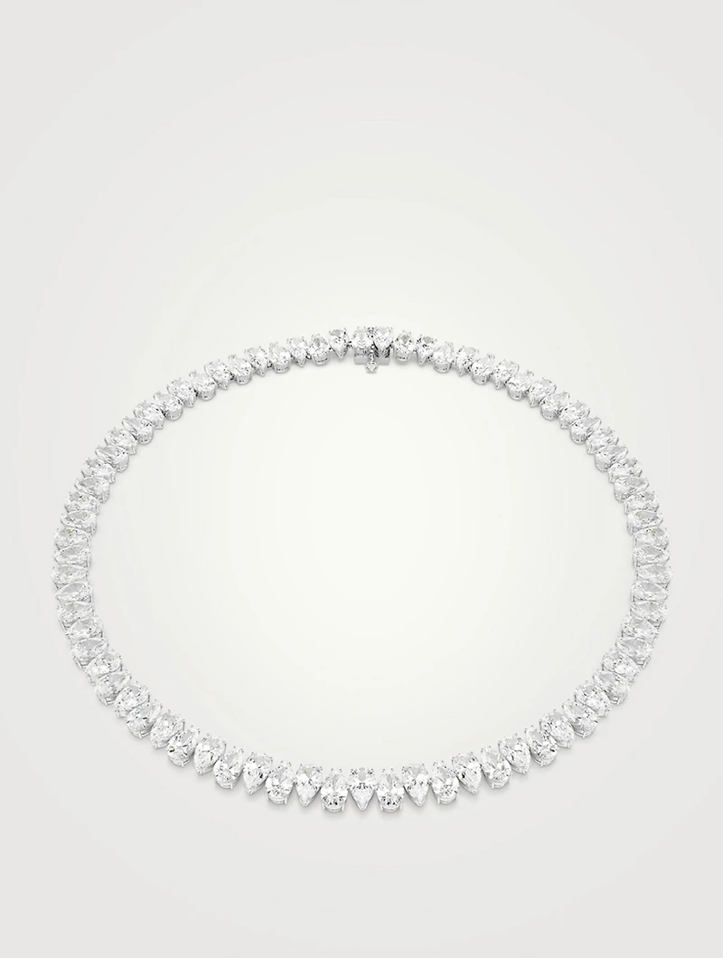 Matrix Crystal Tennis Necklace