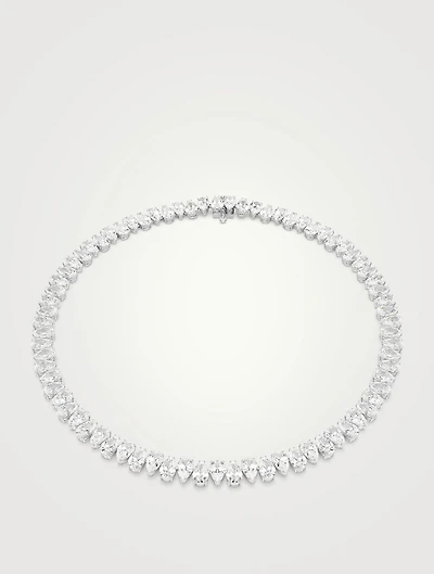 Matrix Crystal Tennis Necklace