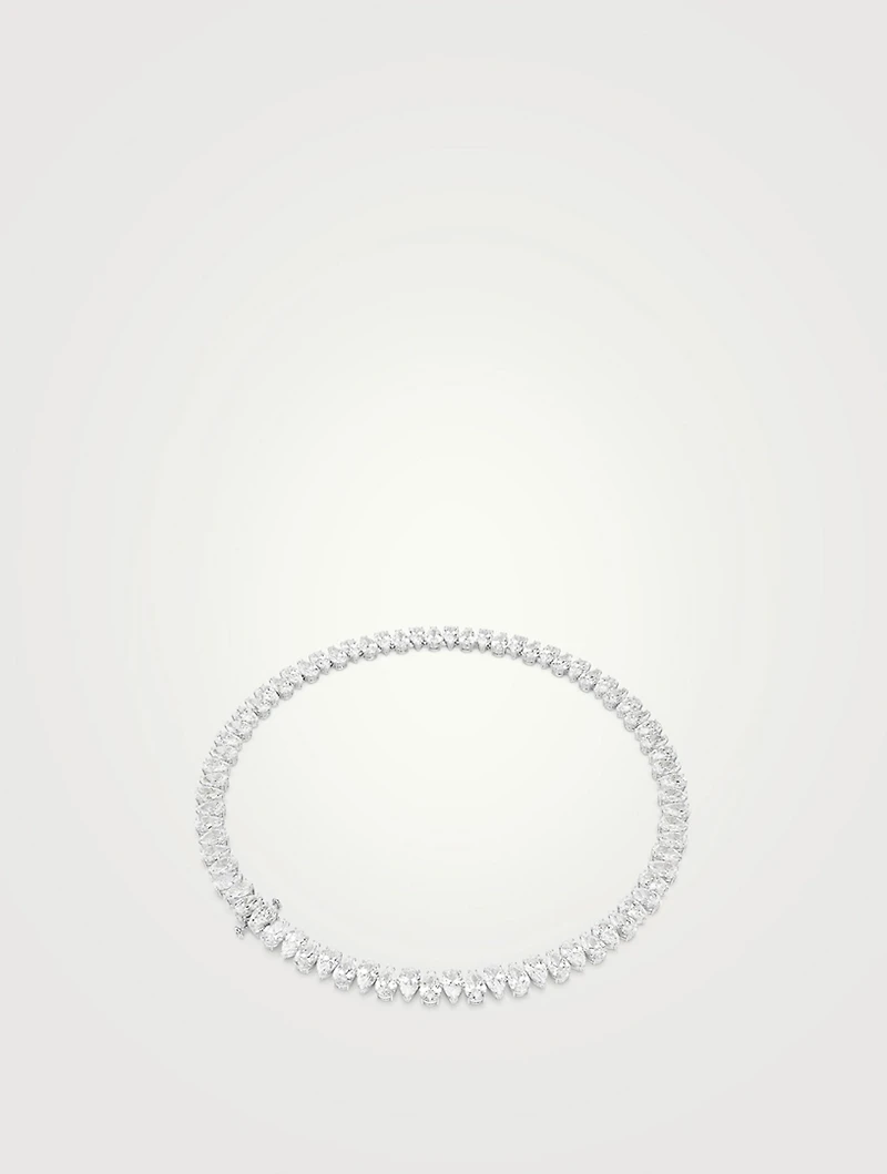 Matrix Crystal Tennis Necklace