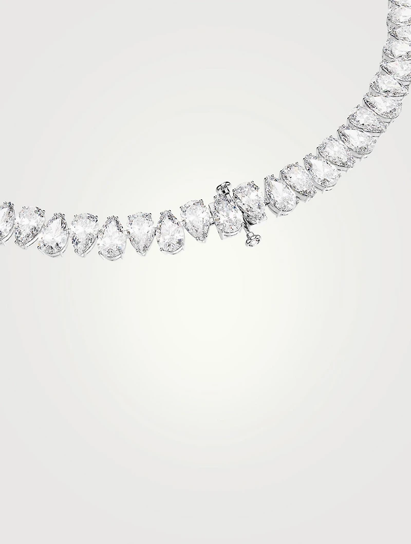 Matrix Crystal Tennis Necklace