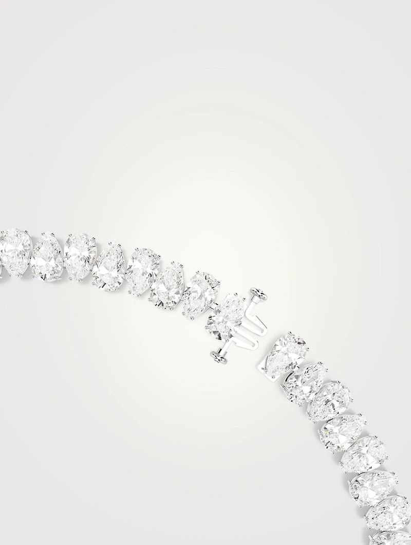 Matrix Crystal Tennis Necklace