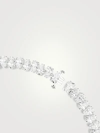 Matrix Crystal Tennis Necklace