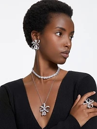 Matrix Crystal Tennis Necklace