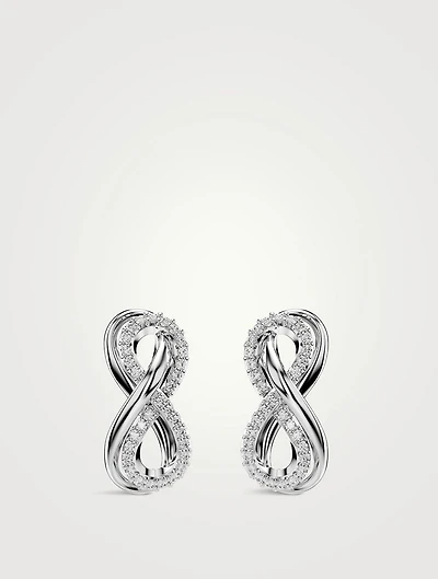 Hyperbola Crystal Stud Earrings