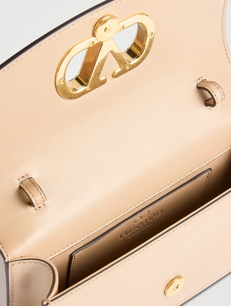 Vain Leather Crossbody Bag