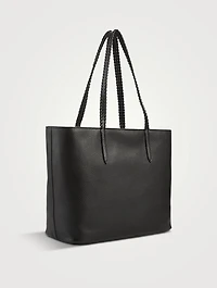 Nellcôte Leather Tote Bag