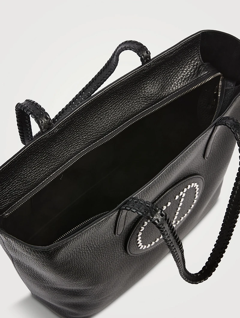 Nellcôte Leather Tote Bag