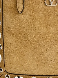 Mini Nellcôte Embellished Suede Tote Bag