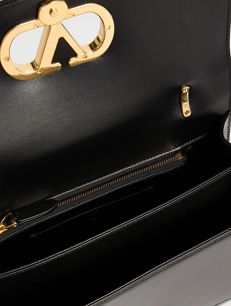 Vain Leather Top Handle Bag