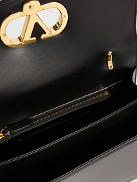 Vain Leather Top Handle Bag