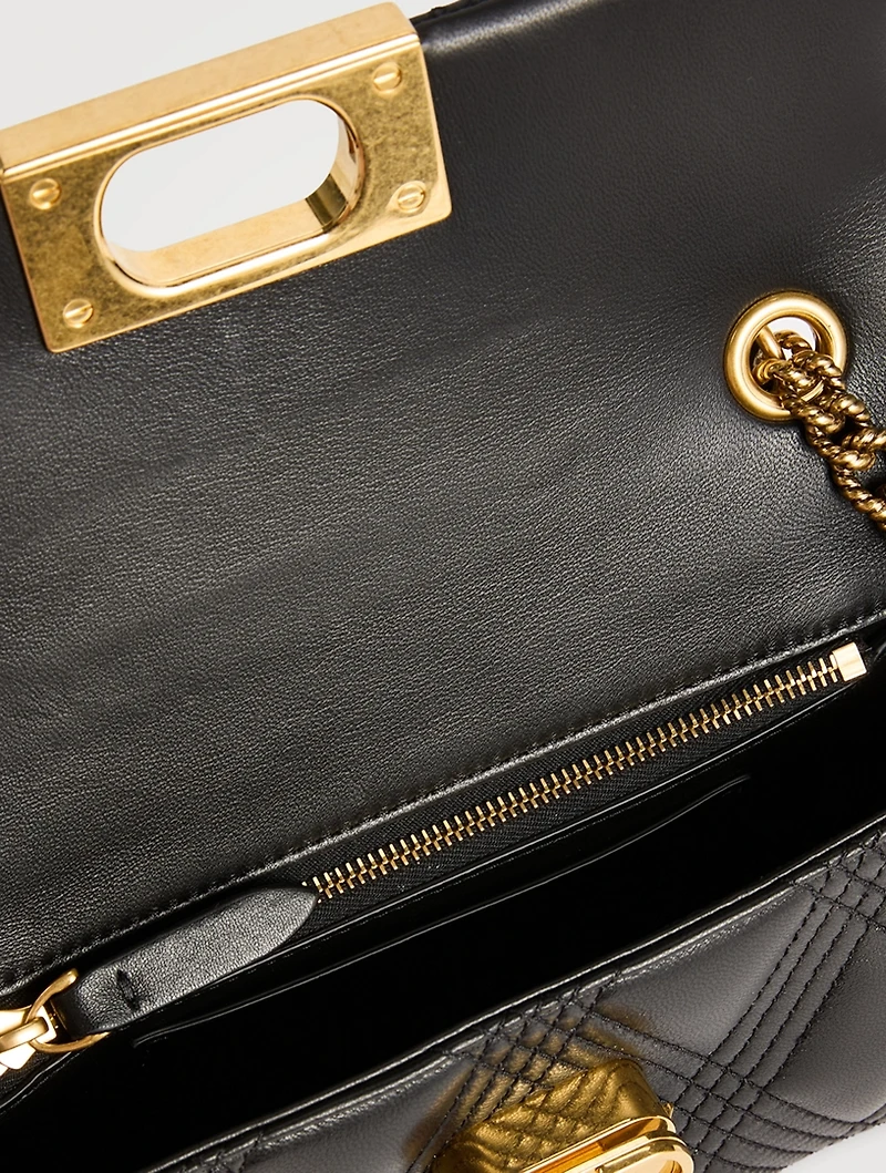 Quiltie 67 Leather Top Handle Bag