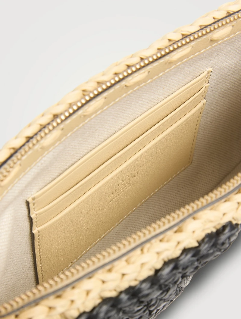 Viva Superstar Raffia Pouch