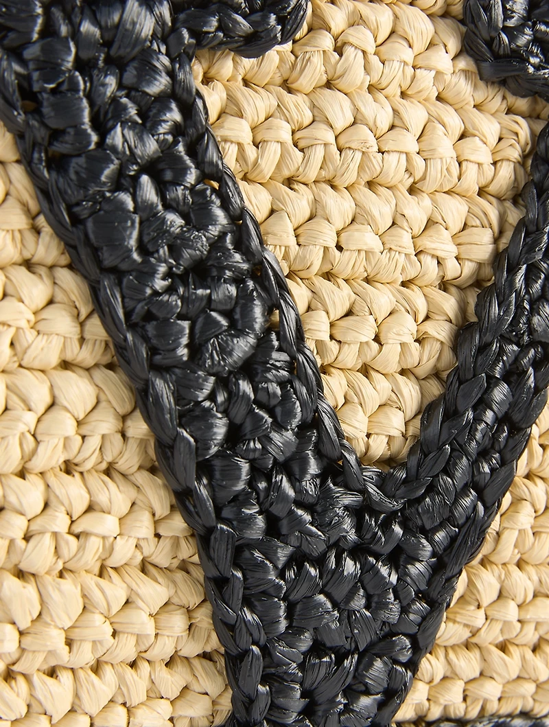 Viva Superstar Raffia Pouch