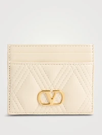 Quilted 67 Leather Card Case