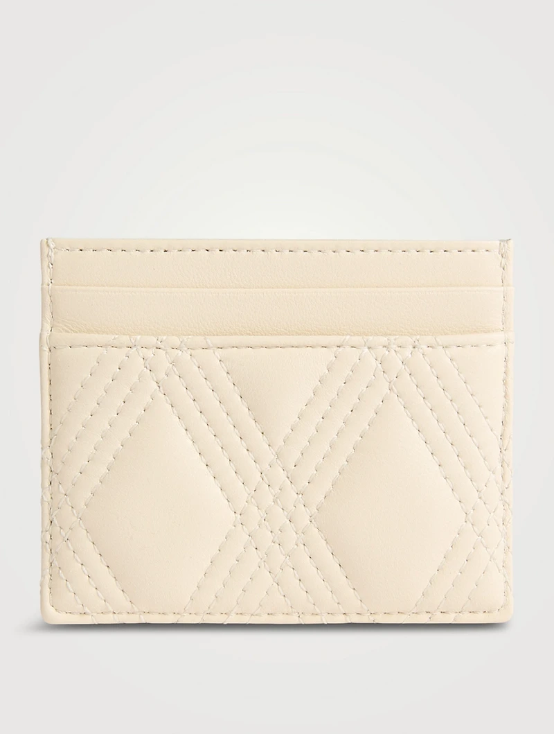Quilted 67 Leather Card Case