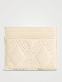 Quilted 67 Leather Card Case